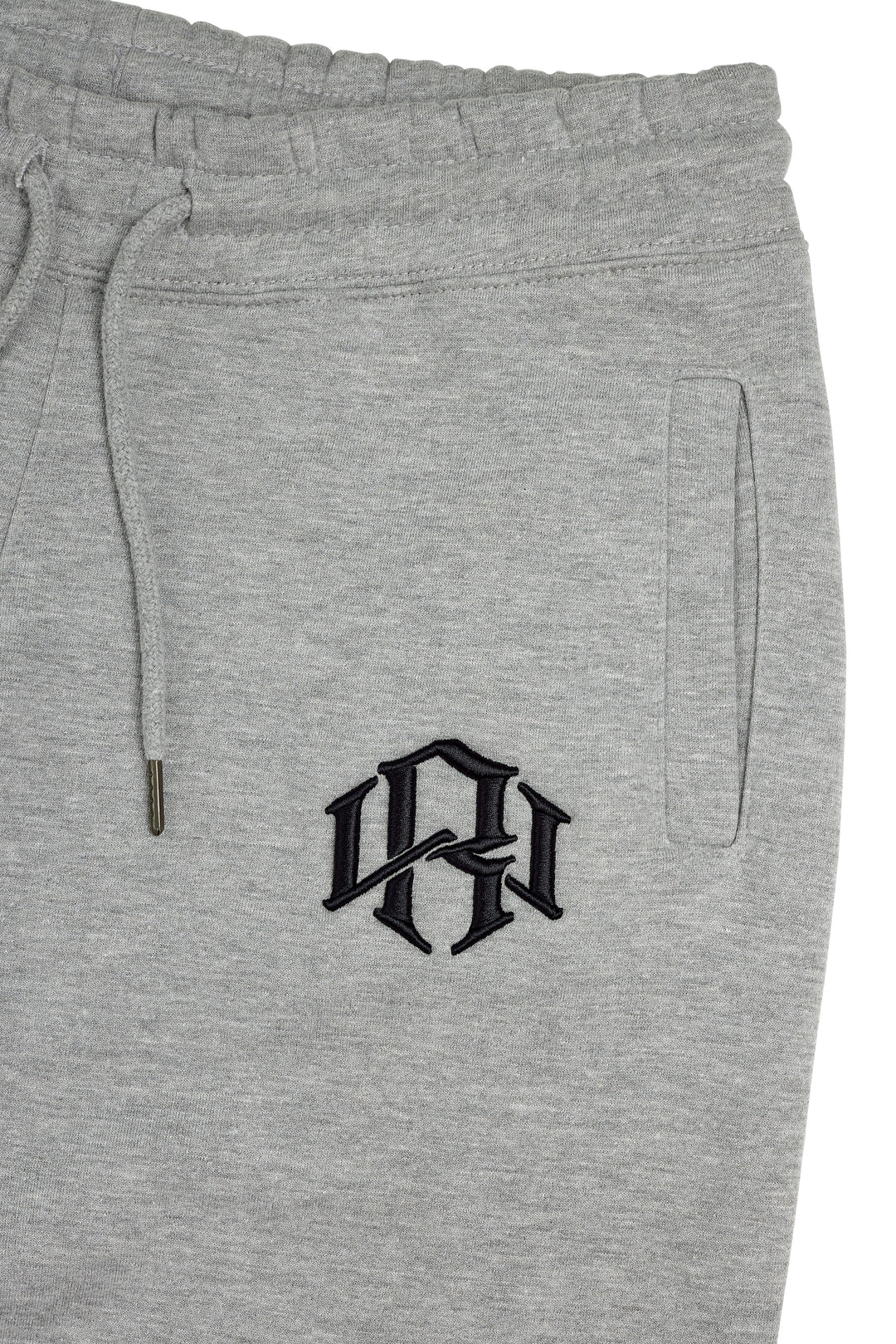 R. W LOGO SWEATPANTS HEATHER GREY by RENOWNEDWEAR - SWEATPANT available at RENOWNED WEAR 