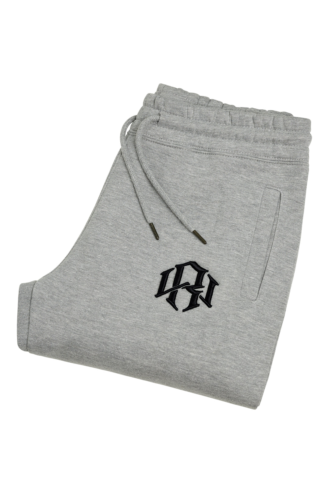 R. W LOGO SWEATPANTS HEATHER GREY by RENOWNEDWEAR - SWEATPANT available at RENOWNED WEAR 