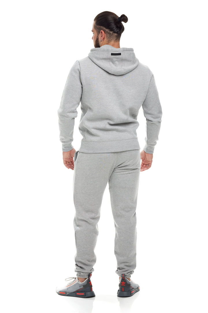 R. W LOGO SWEATPANTS HEATHER GREY by RENOWNEDWEAR - SWEATPANT available at RENOWNED WEAR 