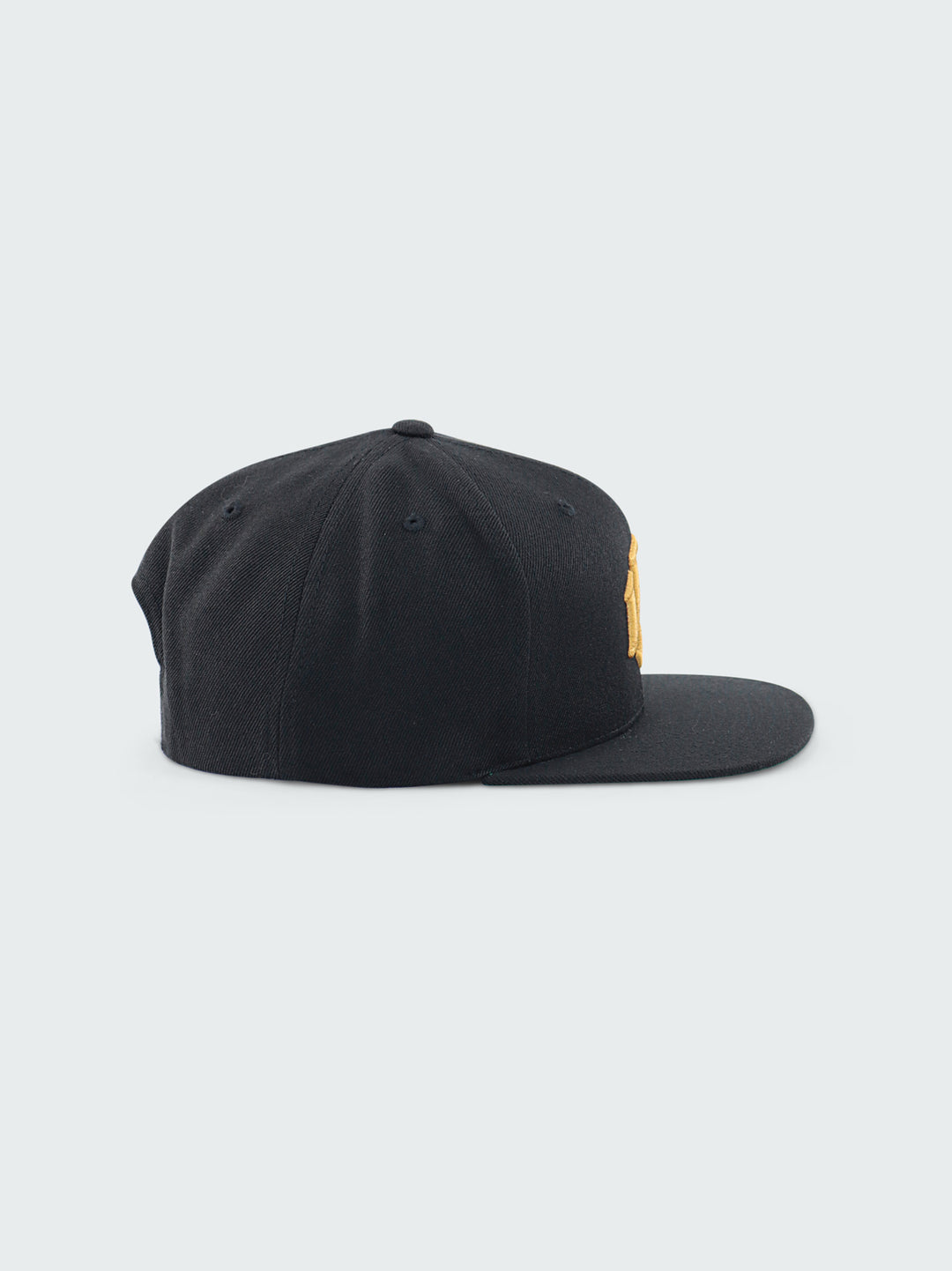 R. W MONOGRAM SNAPBACK BLACK-GOLD by RENOWNED WEAR - HATS available at RENOWNED WEAR 