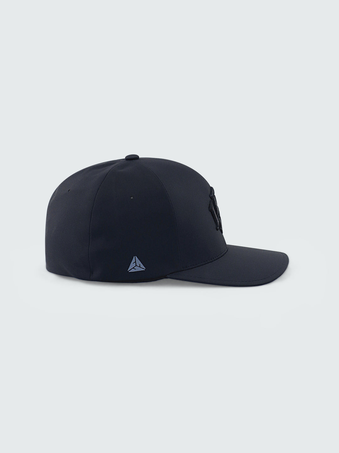 R. W BLACK MONOGRAM MOTIF CAP by RENOWNED WEAR - HATS available at RENOWNED WEAR 