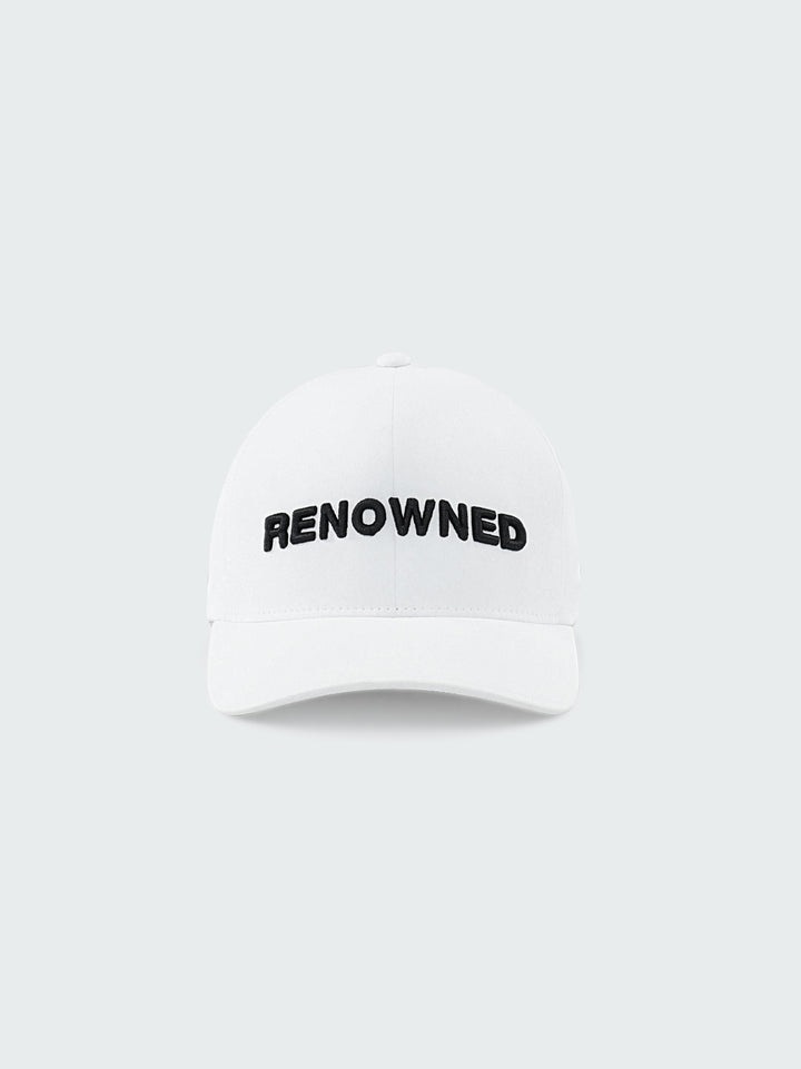 CORE CAP WHITE by RENOWNED WEAR - HATS available at RENOWNED WEAR 